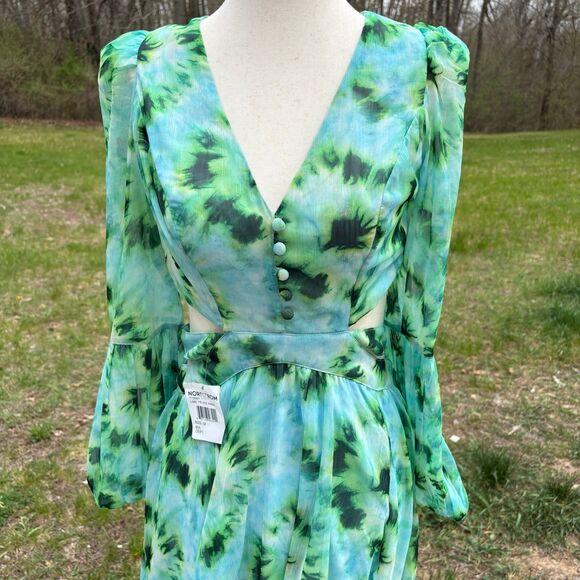 RAHI Willa Cutout Open Back Long Sleeve Dress NWT - Picture 5 of 12